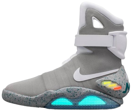 Кроссовки Nike Air Mag, вид сбоку